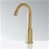 Fontana Commercial Brushed Gold Touch Less Automatic Sensor Hands Free Faucet